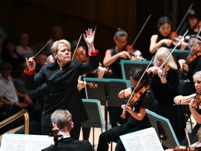 Balls: Marin Alsop conducts Laura Karpman